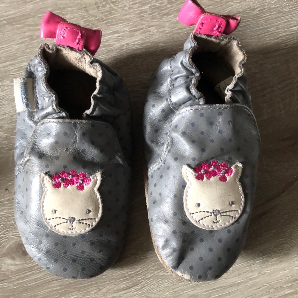 Robeez moccasin baby shoes